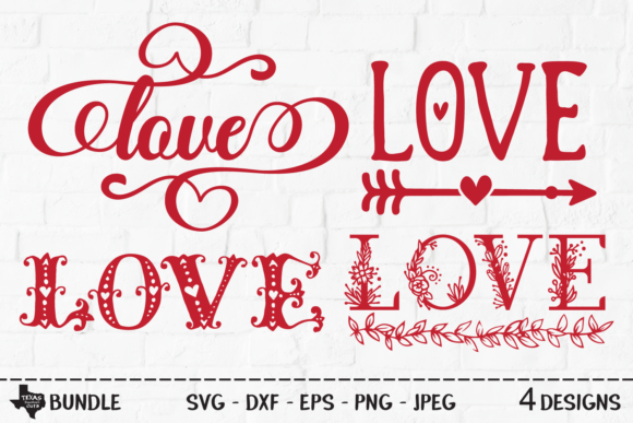 Download Love Bundle - Valentines Day Designs - Love bundle Collection
