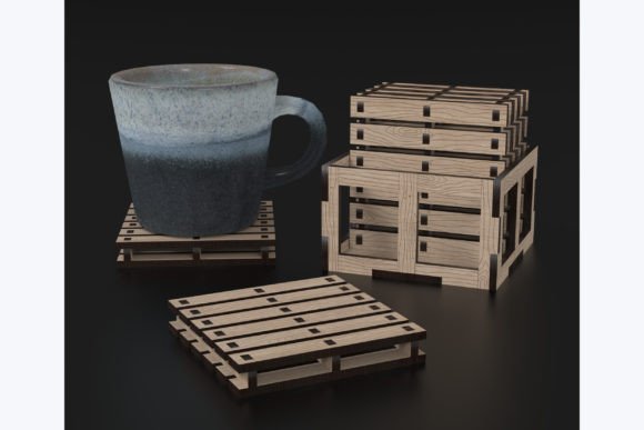 Download Laser Cut Pallet Coaster Svg Files - Coaster svg files Collection