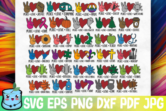 Download Peace Love Bundle - Love bundle Collection