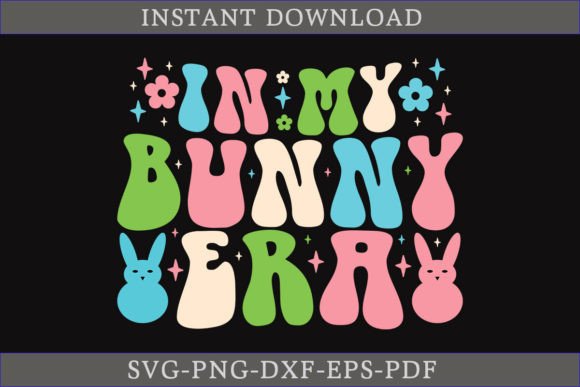 Download In My Bunny Era Retro Funny Shirt SVG - Shirt svg Collection