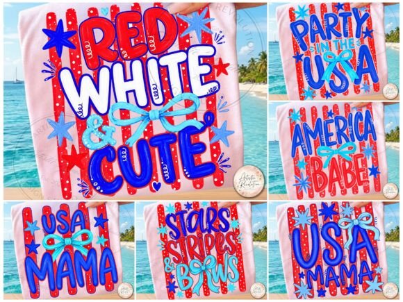 Download 4th of July Coquette Patriotic Bundle - Patriotic bundle Collection