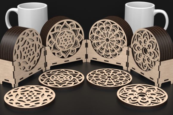 Download Laser Cut Mandala Coaster Svg Files - Coaster svg files Collection