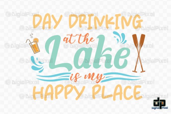 Download Day Drinking at the Lake SVG - Lake svg Collection