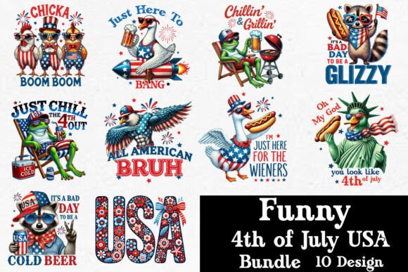 Download Funny 4th of July USA Patriotic Bundle - Patriotic bundle Collection
