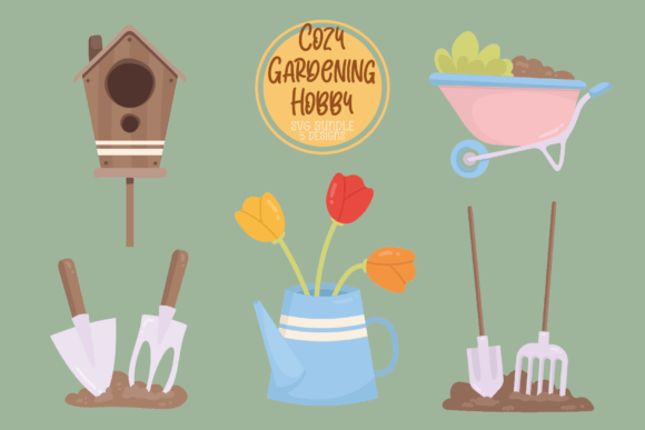 Download Cozy Gardening Hobby Bundle - Premium Resources