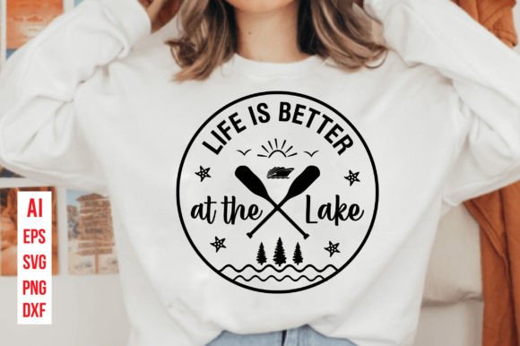 Download Life is Better at the Lake Svg - Lake svg Collection