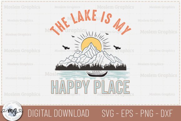 Download The Lake is My Happy Place - Lake SVG - Lake svg Collection