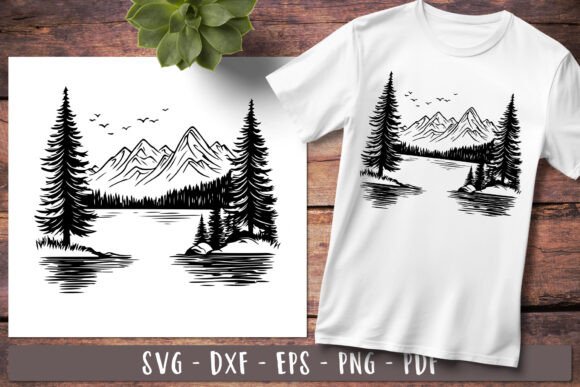 Download Mountain Lake Svg | Lake Life Nature Svg - Lake svg Collection