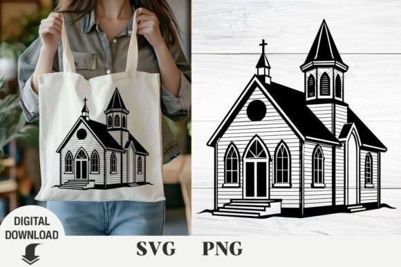 Download Church Svg, Christian, Christmas Svg - Church svg Collection