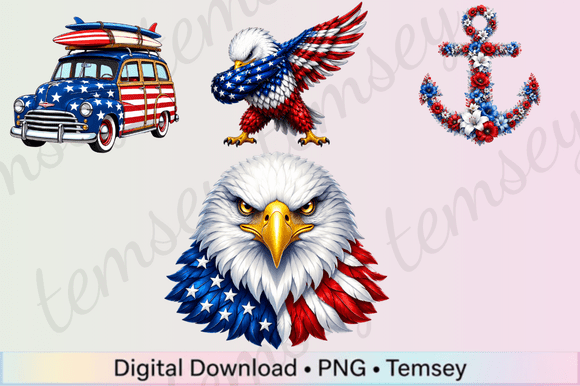 Download 4th of July Patriotic Bundle - Patriotic bundle Collection