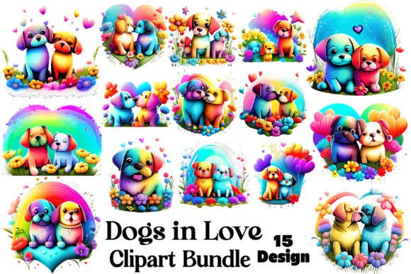 Download Dogs in Love Bundle - Love bundle Collection
