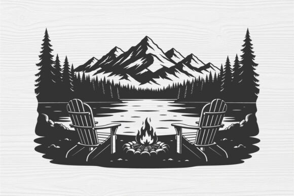 Download Fathers Day Lake SVG Relaxing Dad Design - Lake svg Collection
