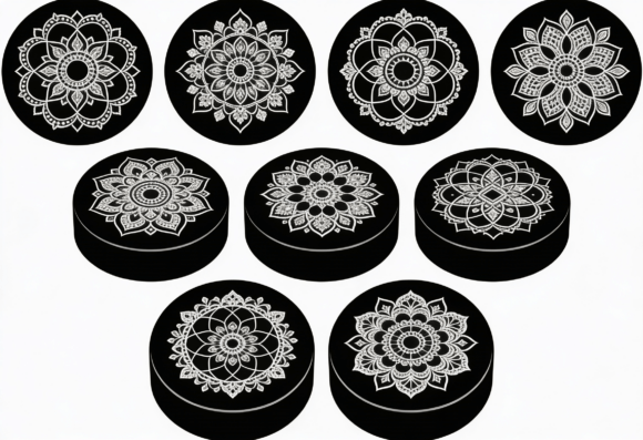 Download Mandala Coaster SVG Files for Cricut - Coaster svg files Collection