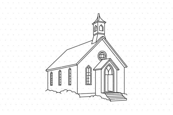 Download Small Wooden Church SVG - Church svg Collection